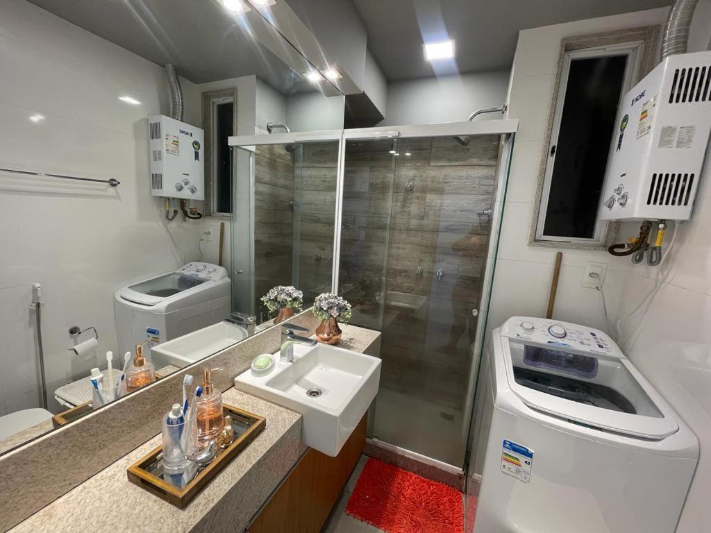 리오데자네이루 Lindo Apartamento Mobiliado, Uma Quadra Da Praia! 아파트 외부 사진